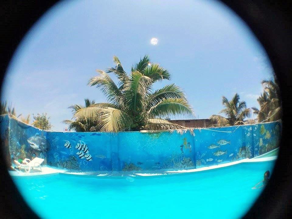 Angeles Del Mar Hotel Máncora Esterno foto