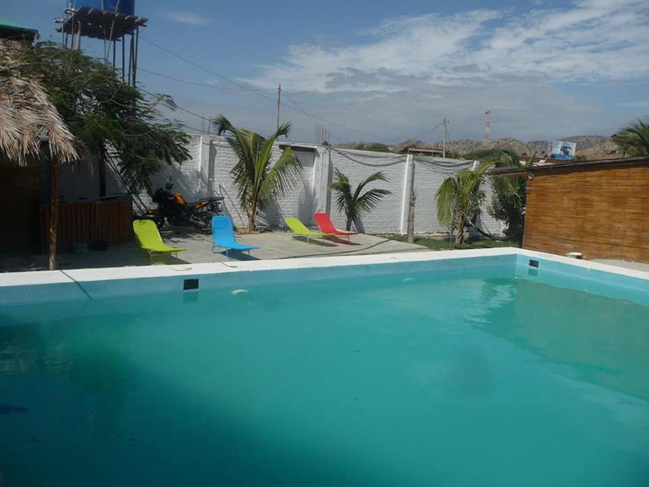 Angeles Del Mar Hotel Máncora Esterno foto